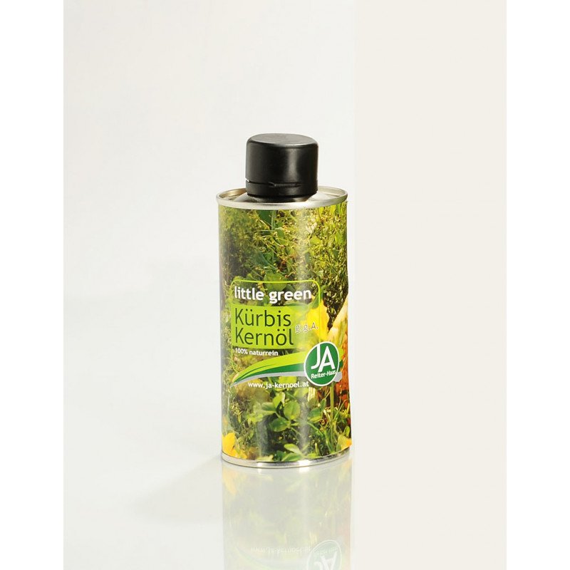 Steirisches Kürbiskernöl g.g.A. "Little Green" Dose, 0,25 l