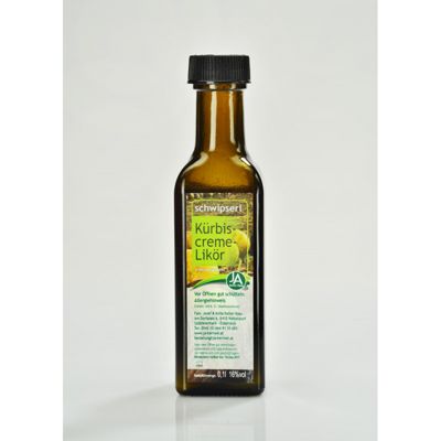 Kürbiscreme-Likör "schwipserl", Glasflasche 0,1 l (16 % vol.)