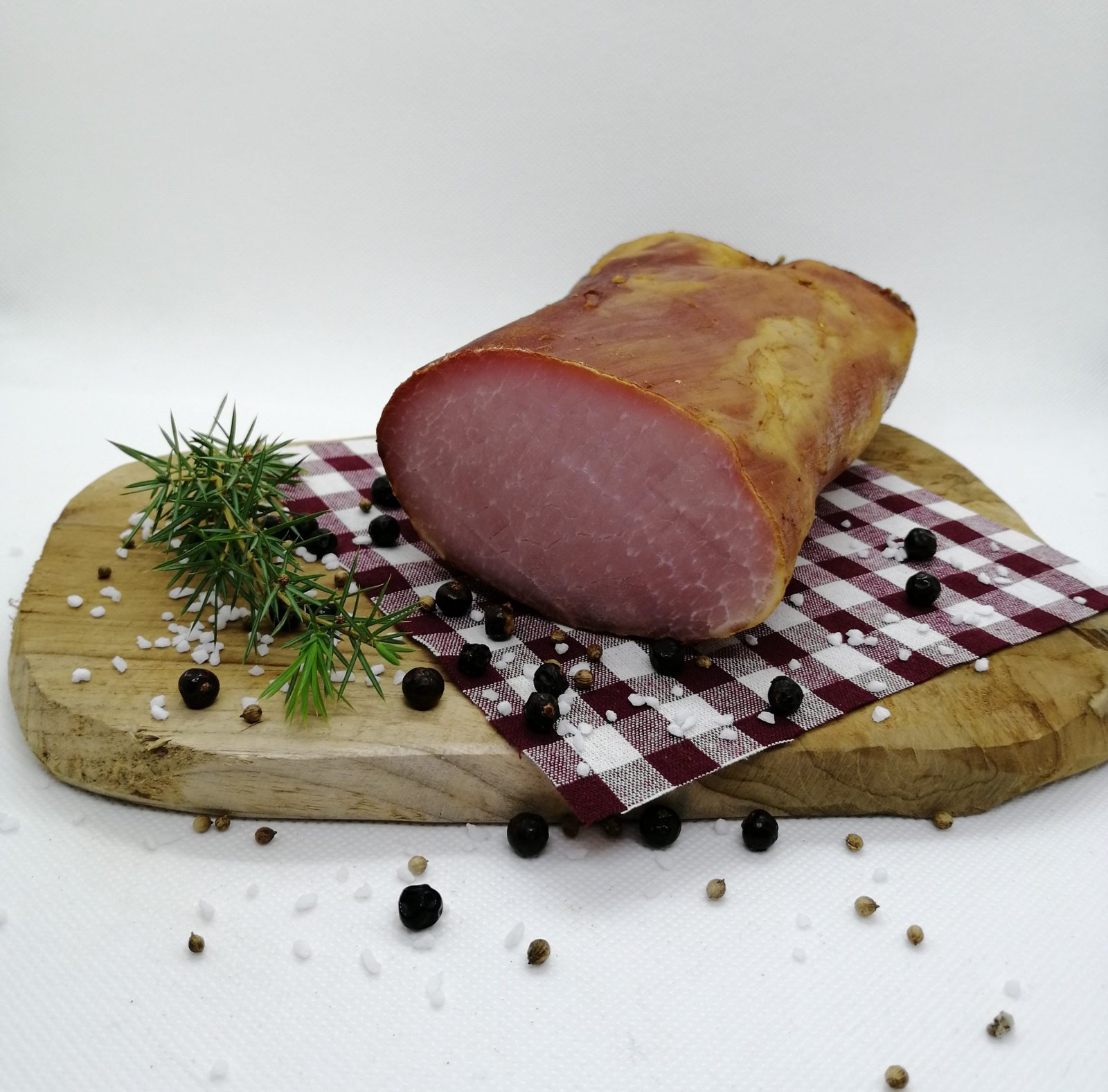 Karree (Schweinekarree), geselcht, frisch
