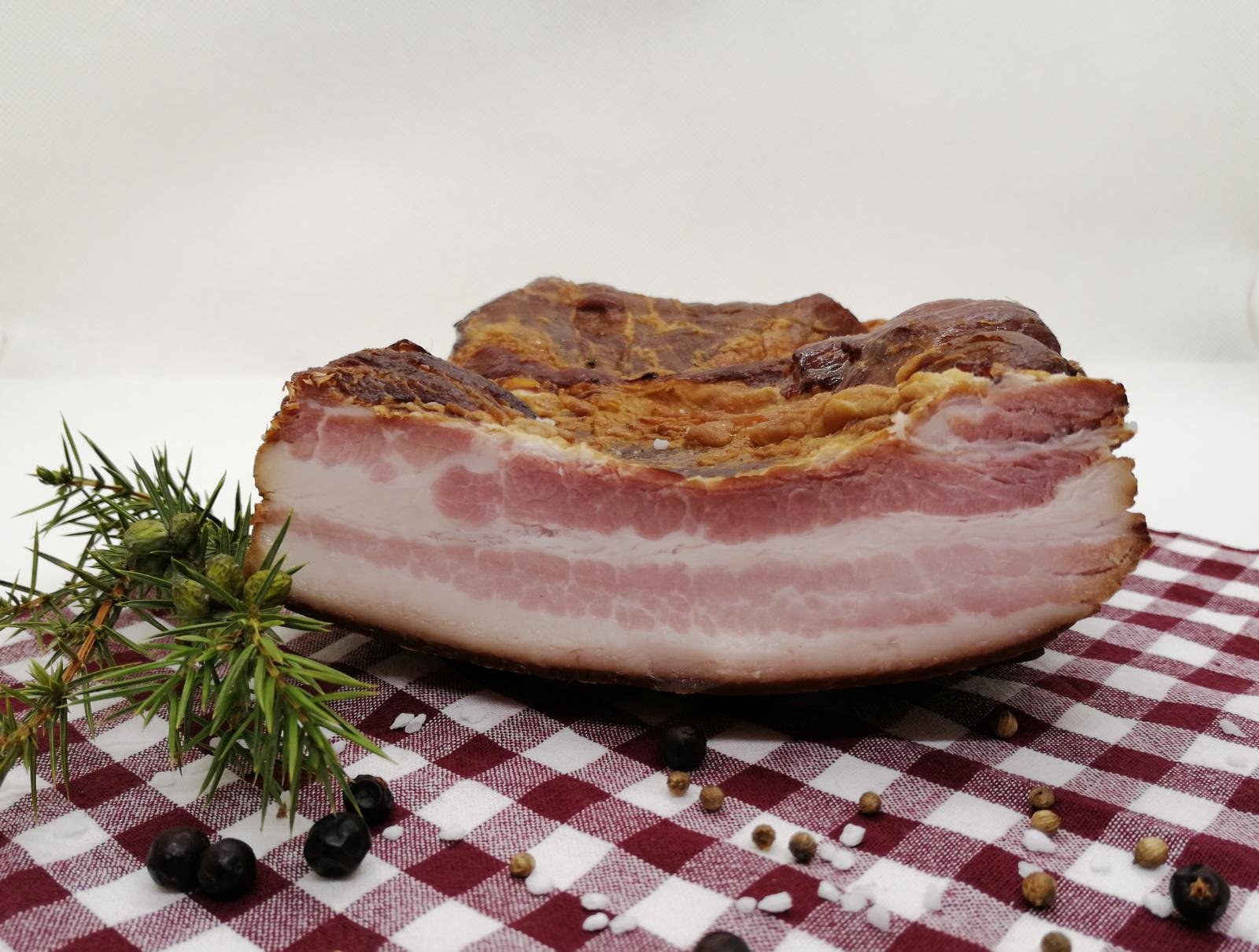 Bauchfleisch, geselcht & gekocht