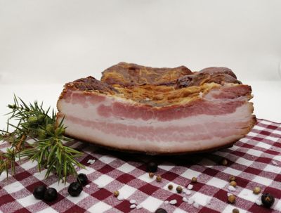 Bauchfleisch, geselcht & gekocht