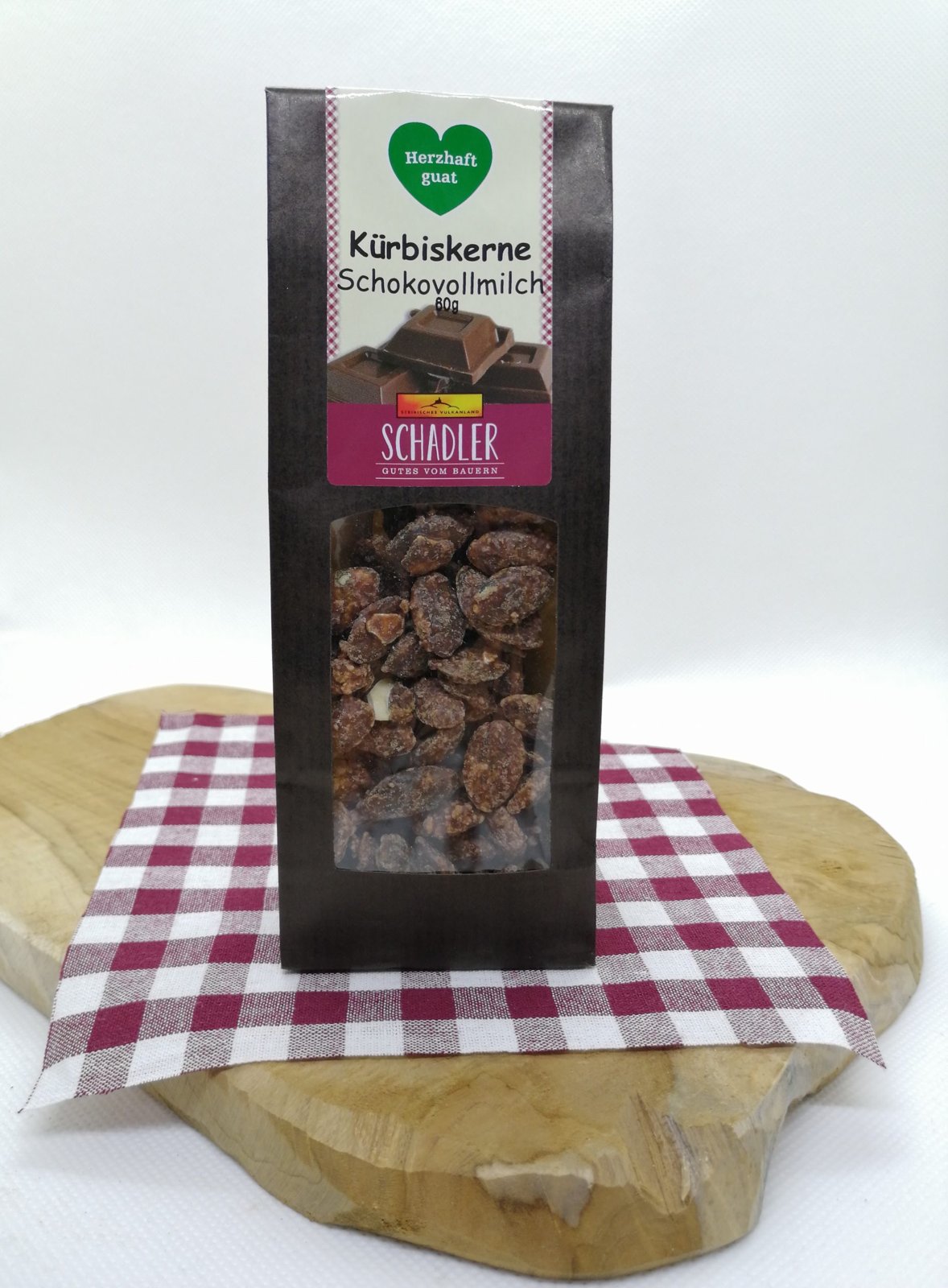 Kürbisknabberkerne Schoko-Vollmilch, 60 g