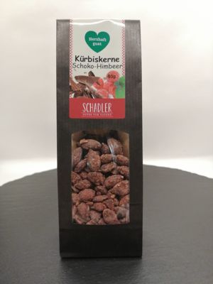 Kürbisknabberkerne Schoko-Himbeer