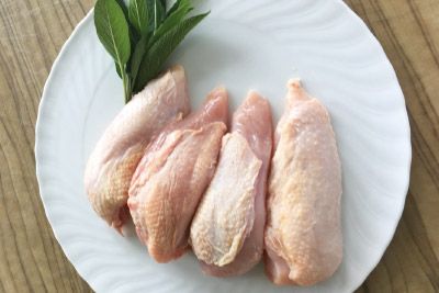 Hendl-Brustfilet mit Haut, frisch