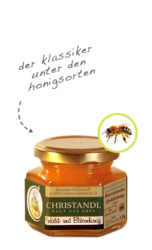 Wald- und Blütenhonig von Vulkanland Bienen - 125 g