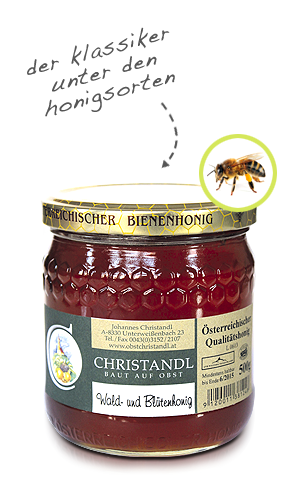 Wald- und Blütenhonig von Vulkanland Bienen - 500 g